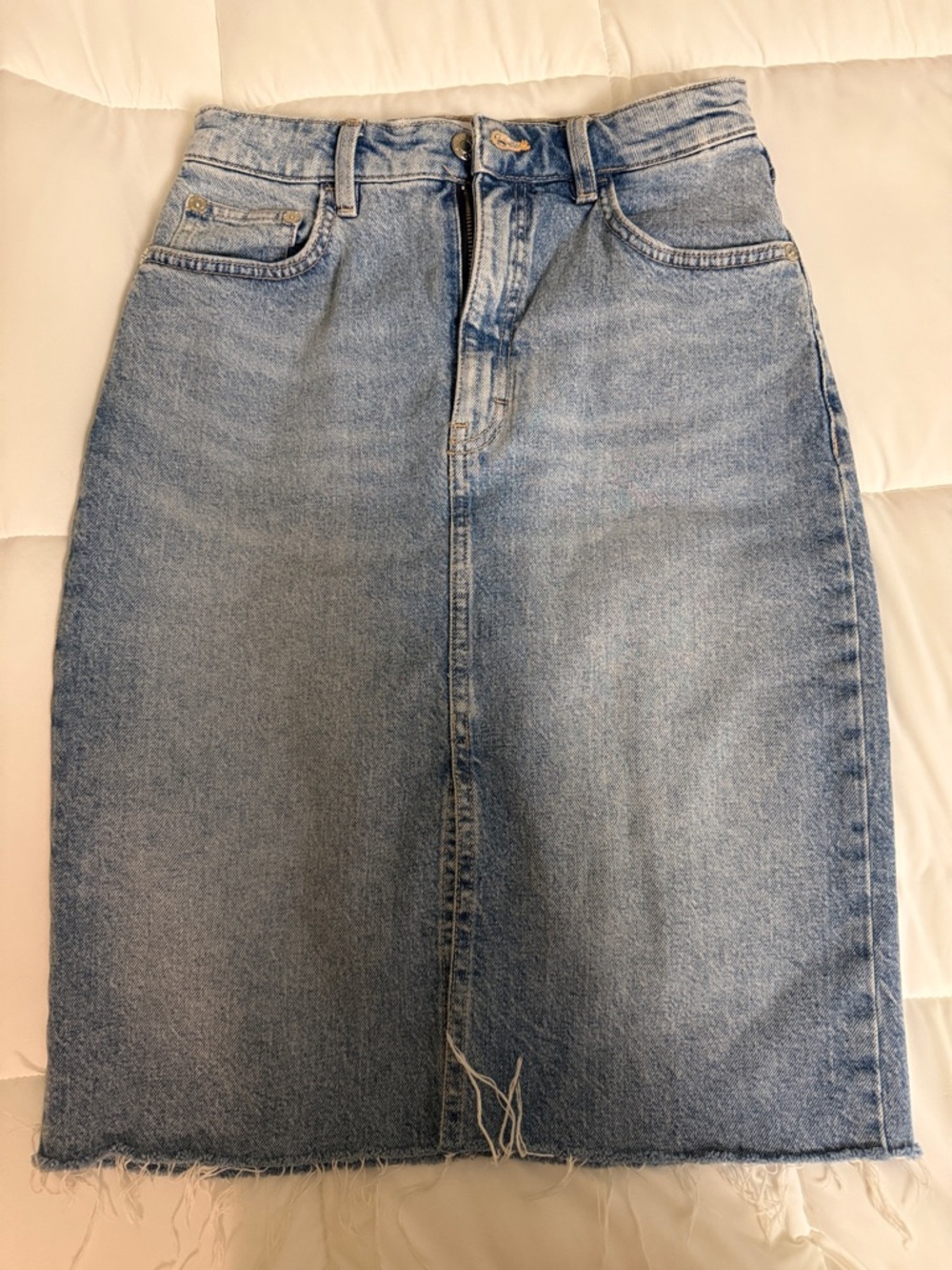 Zara denim skirt